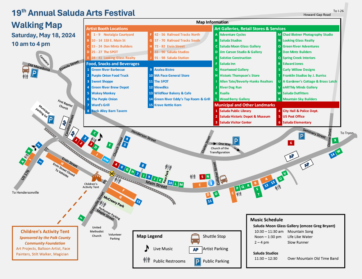 Saluda Arts Festival → Discover Saluda, NC